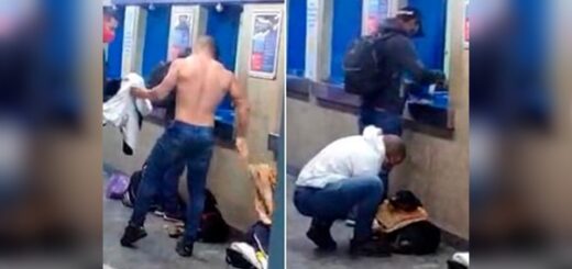 homme t-shirt chien errant